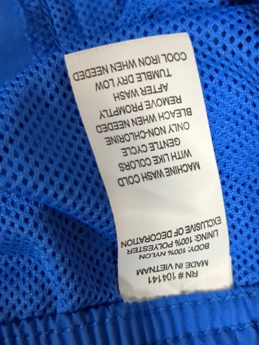 Alpine Design Bright Blue Outdoor Shorts with Logo Patch